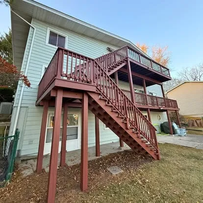 Professional deck refinishing in Springfield