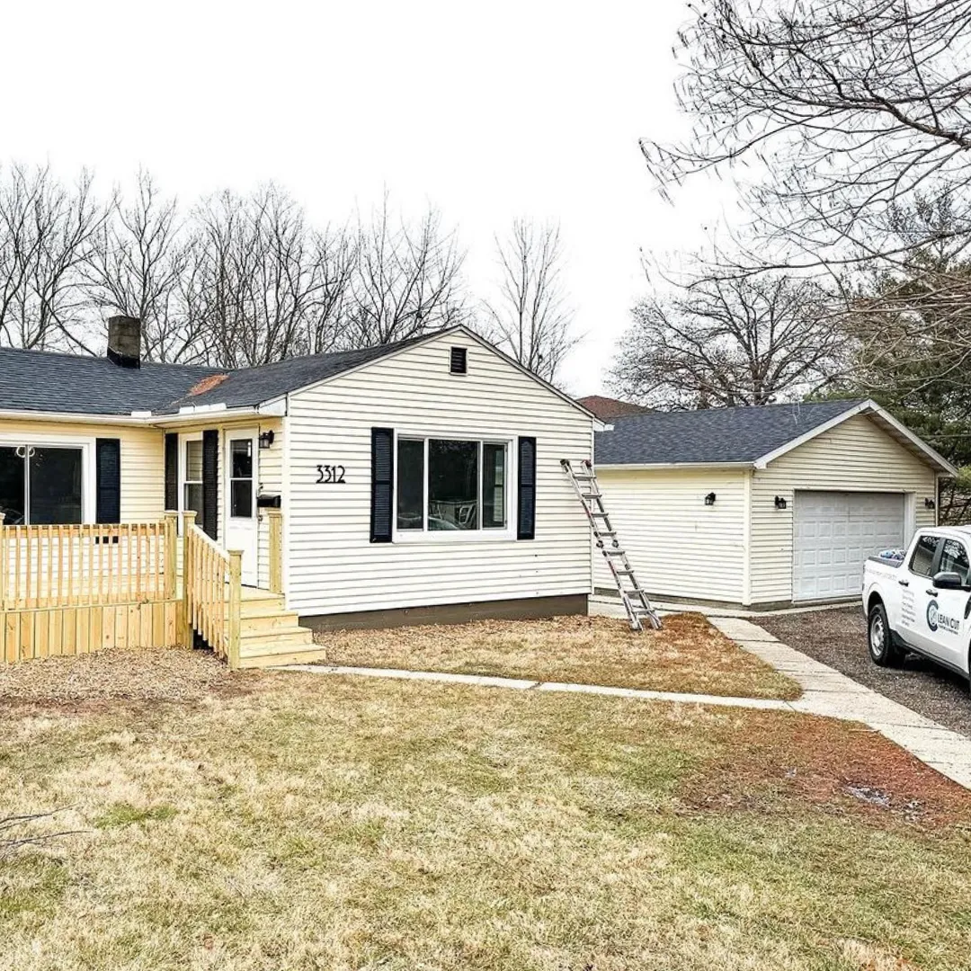 Deck staining and sealing project in Springfield IL