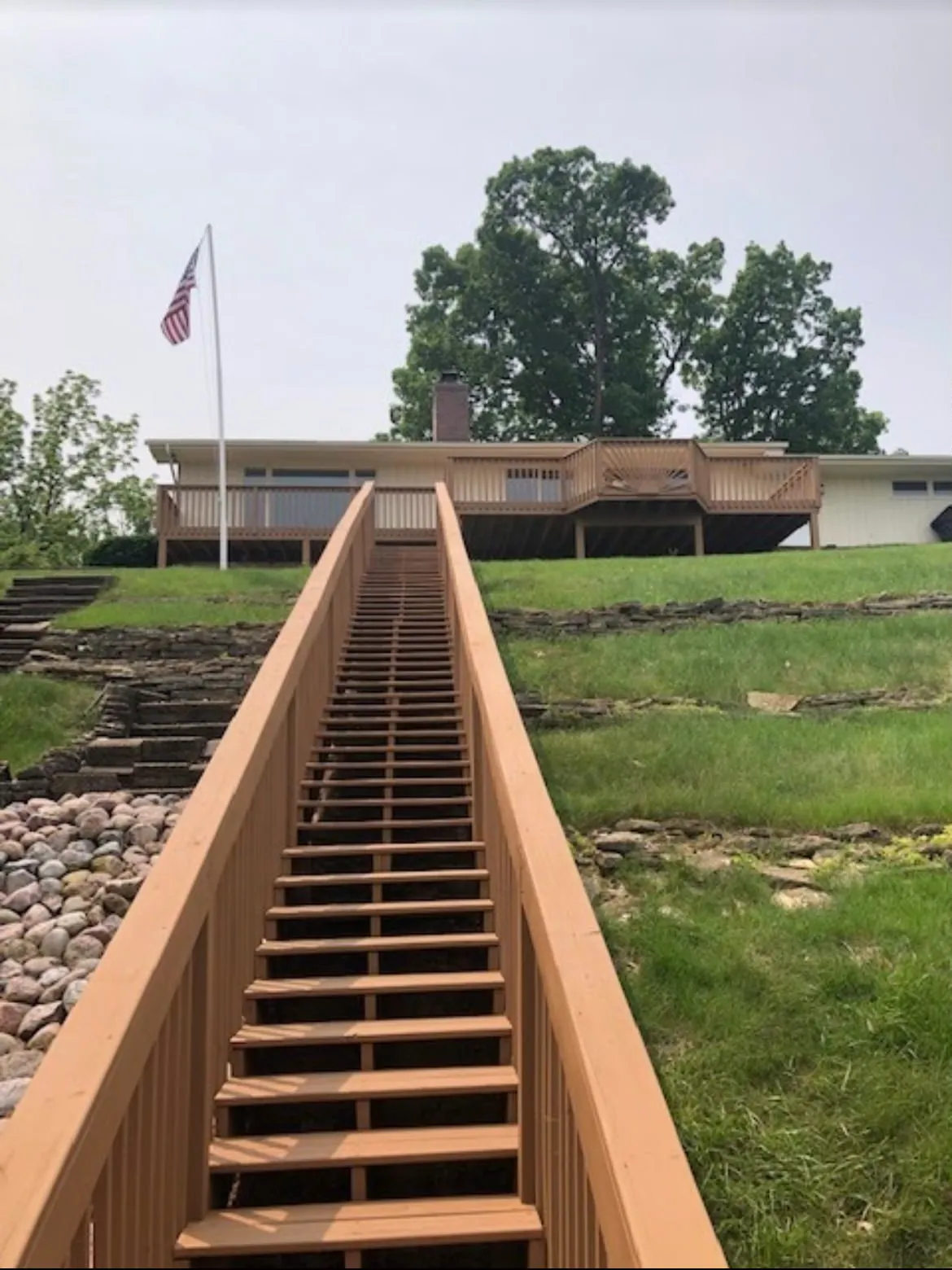 Professional deck staining services