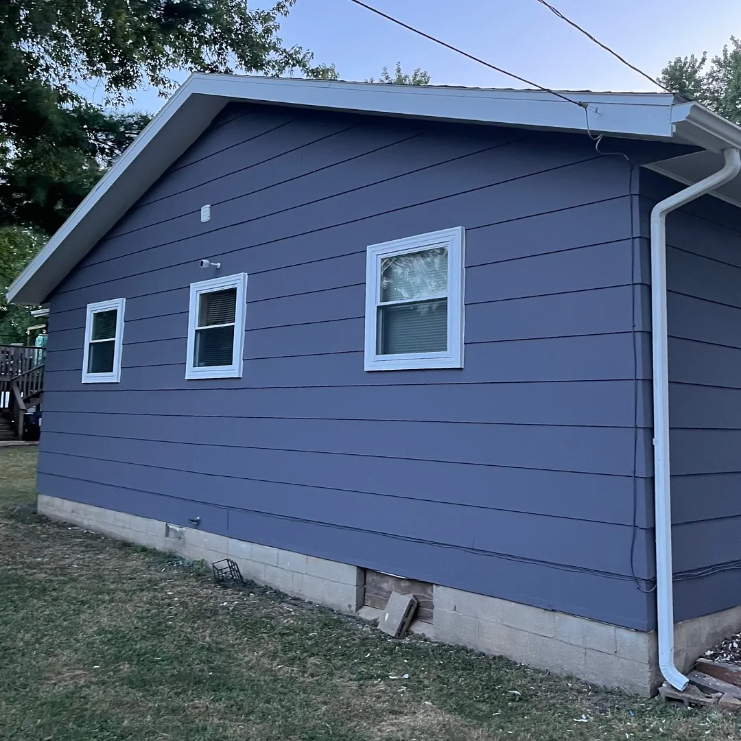 Exterior home transformation by Clean Cut